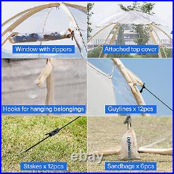 Eighteentek Clear Tent Bubble Tent Outdoor Shelter Igloo Tent Dome Pop Up