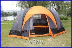 Elite Waterproof Double layer Outdoor 8 Person Instant Camping Cabin Family Tent