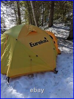 Eureka K-2 XT Tent 3-Person 4-Season, includes NEW fly