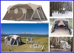 Extra Tent 6 Person Cabin Family Shelters Porch Camping Outdoor Hiking Survival