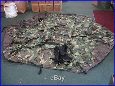 FACTORY NEW EUREKA ECWT 4 MAN MILITARY TENT BODY WITH POLES! USA