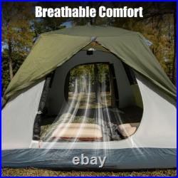 Family 3 Person Quick and Easy Setup Tent Rainproof Camping Hiking Equipment