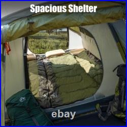 Family 3 Person Quick and Easy Setup Tent Rainproof Camping Hiking Equipment