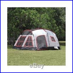 Family Cabin Tent Outdoor 8 Persons Camping Hiking 3 Room Rainfly Protection NEW