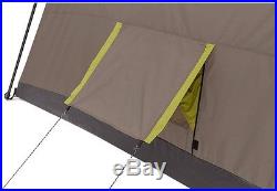 Family Camping Tent 10 12 Person 3 Room Cabin Instant Setup 16' X 16' Outdoor