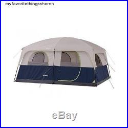 Family Camping Tent 10 Person 2 Room Cabin Outdoor Camp Fishing Hiking Shelter