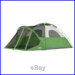 Family Camping Tent Coleman Instant 6 person Dome Cabin Waterproof Front Porch