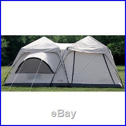 Family Camping Tent Two Room 10 Person Cabin Dome Waterproof UV Protection