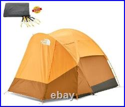 Free Floorprint! The North Face Wawona 4 Person Tent Light Orange 2024 Ver