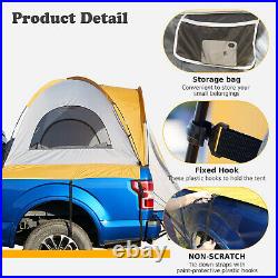 Full Size for 5.5' 5.8' Pickup Truck Bed Tent 2 Person Camping Oxford Cloth PU