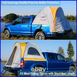 Full Size for 5.5-5.8' Pickup Truck Bed Tent 2 Person Camping Oxford Cloth+PU