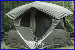 GT400GR 4 Person Gazelle T4 Hub Tent Alpine Green Hiking Camping MFG REFURBS
