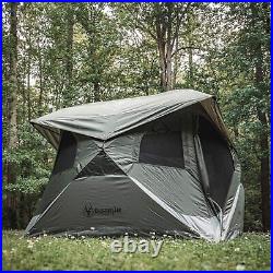 Gazelle T3X GT301GR 3 Person Pop Up Portable Camping Hub Tent Alpine Green