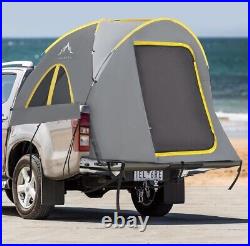 Gohimal Pickup Truck Tent Waterproof Pu2000Mm Double Layer for 5.5-6.5 FT (WB-3)
