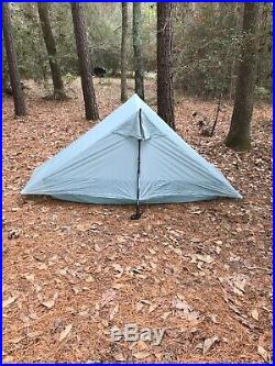 Gossamer gear the one 1 ultralight trekking pole tent. Very good used condition