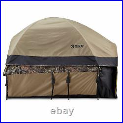 Guide Gear Aluminum Frame Premium Truck Bed Tent for Camping & Hunting, Compact