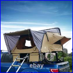HardShell Roof Top Tent Outdoor Camping Rooftop Tent Waterproof Tent with Ladder