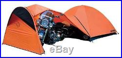 Harley-Davidson Dome Tent with Vestibule Motorcycle Storage, Orange HDL-10010A