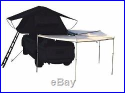 Hasika All-Weather Car Batwing Awning Side Rooftop Tent Sun Shelter Designed for