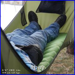 Haven Tent XL Lay Flat Hammock Tent Waterproof Tent & Camping Hammock with
