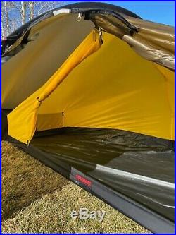 Hilleberg 2019 Akto 1 person 4 Season tent Sand colored Used Only Once
