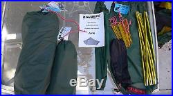 Hilleberg Akto solo tent (green) with footprint plus standard and mesh liners
