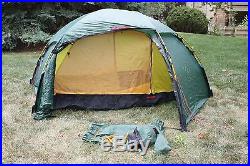 Hilleberg Allak 2-Person Free Standing All Season Dome Tent Green Gently Used