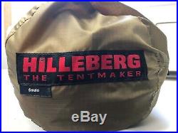 Hilleberg Soulo Tent and Footprint, 4 Season, 1 Person, Sand Color, New