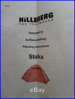 Hilleberg Staika 2 Person Tent