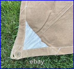 Hirsch-Weis Canvas Dining Fly Tent 11'x11' Excellent Condition Brown