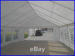 Industrial Grade 20x40 Heavy Duty Party Tent with 8' walls and poles