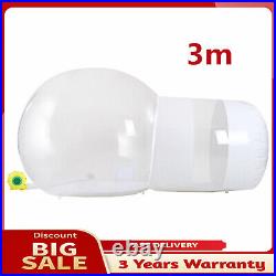 Inflatable Bubble House 3M Dia Outdoor PVC Bubble Tent For Camping With Air Blower