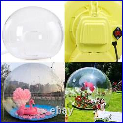 Inflatable Bubble House Outdoor Camping Bubble Tent Clear Large Tent with Blower