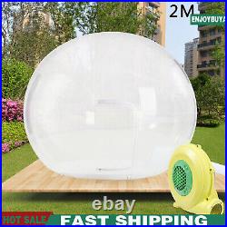 Inflatable Bubble House Outdoor Camping Bubble Tent Clear Large Tent with Blower