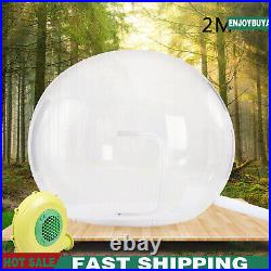 Inflatable Bubble House Outdoor Camping Bubble Tent Clear Large Tent with Blower