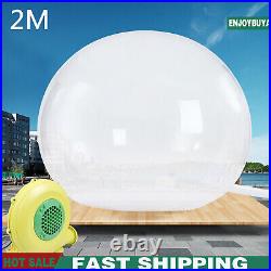 Inflatable Bubble House Outdoor Camping Bubble Tent Clear Large Tent with Blower