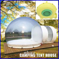 Inflatable Bubble House Outdoor PVC Bubble Tent For Camping With Air Blower 3M Dia
