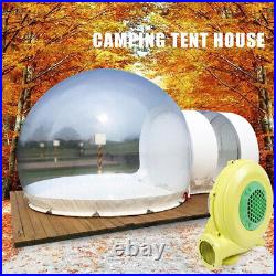 Inflatable Bubble House Outdoor PVC Bubble Tent For Camping With Air Blower 3M Dia