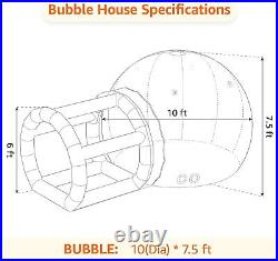 Inflatable Bubble House Transparent Dome Tent Bubble Tent For Outdoor Party New