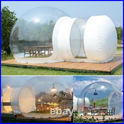 Inflatable Bubble Tent withQuiet Air Blower Eco Home Tent DIY House Camping 300W