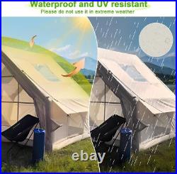 Inflatable Camping Tent Waterproof Windproof Air Tent With Pump Spacious Cabin Inflatable Camping Tent Waterproof Windproof Air Tent With Pump Spacious Cabin