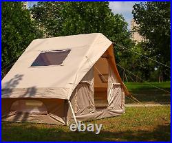 Inflatable Camping Tent With Skylight And Stove Jack Easy Setup Waterproof Outdoor