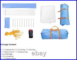 Inflatable Camping Tent with Automatic Pump, Glamping Tents, Easy Setup