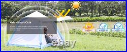 Inflatable Camping Tent with Automatic Pump, Glamping Tents, Easy Setup