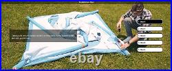 Inflatable Camping Tent with Automatic Pump, Glamping Tents, Easy Setup