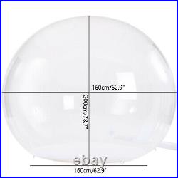Inflatable Commercial Grade PVC Clear Eco Dome Camping Bubble Tent + FAN NICE