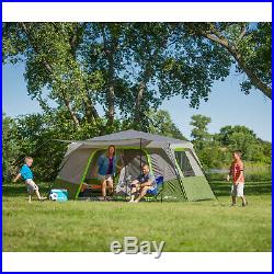 Instant Cabin 11 Person Camping Tent 14' x 14' Outdoor Hiking Tailgating NEW