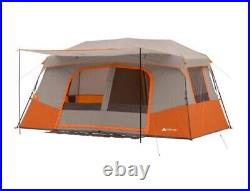 Instant Cabin 11 Person Camping Tent 14 x 14 Outdoor Hiking Tailgating Pop Up