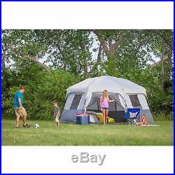 Instant Cabin Hexagon Pop Up Tent 8 Person Outdoor Camping Shelter Hiking