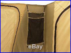 KODIAK 12 X 9 FT. CABIN 6 PERSON WATER PROOF CAMPING TENT With DELUXE AWNING 6133